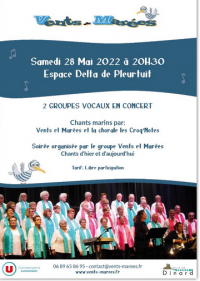 concert espace Delta à Pleurtuit mai 2022